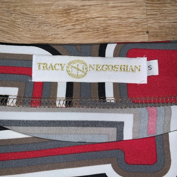 Tracy Negoshian Geometric Print Shift Dress Small - Picture 6 of 10